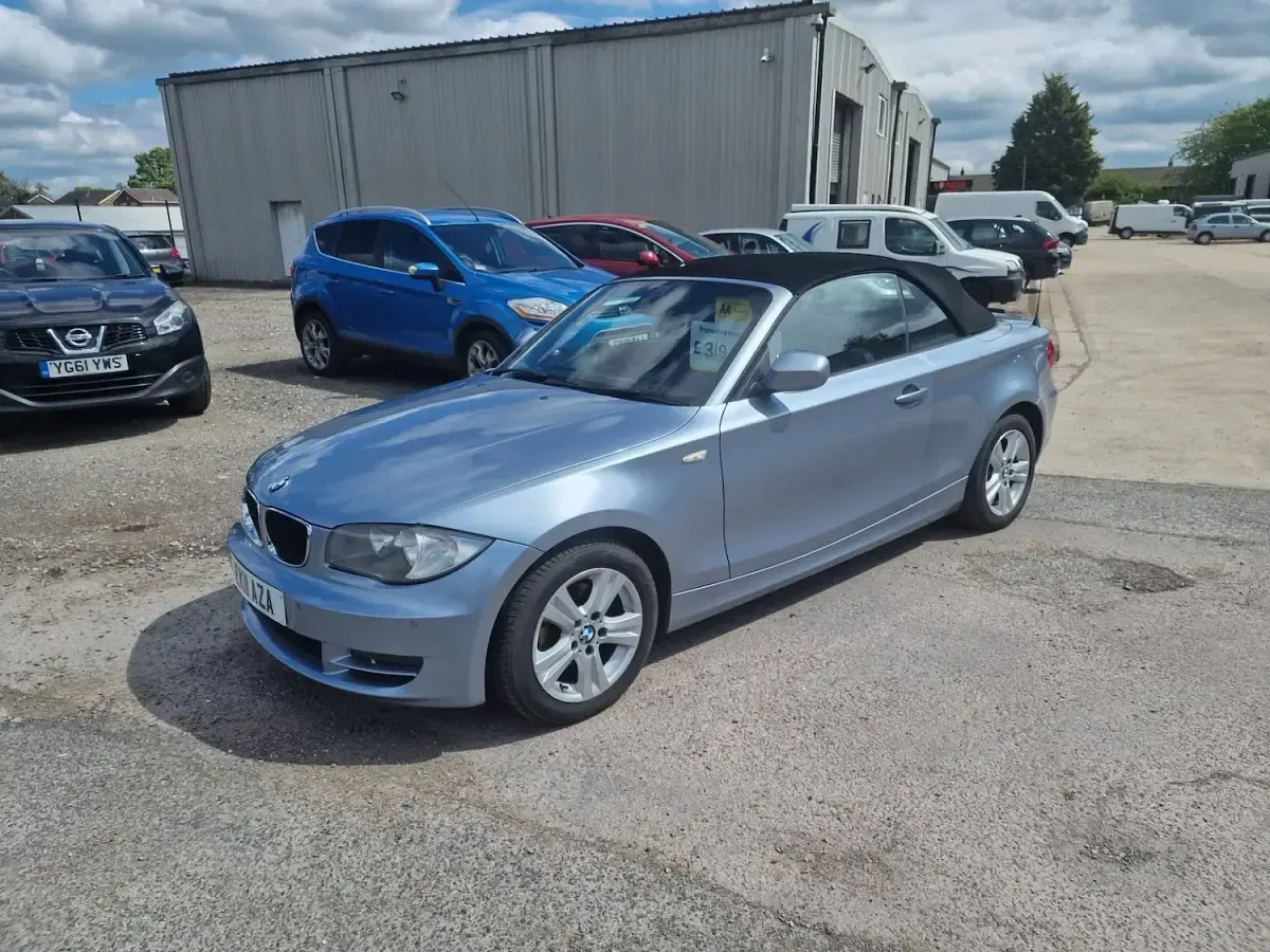 Used BMW 118 Cabriolet 2011 Blue Cabriolet