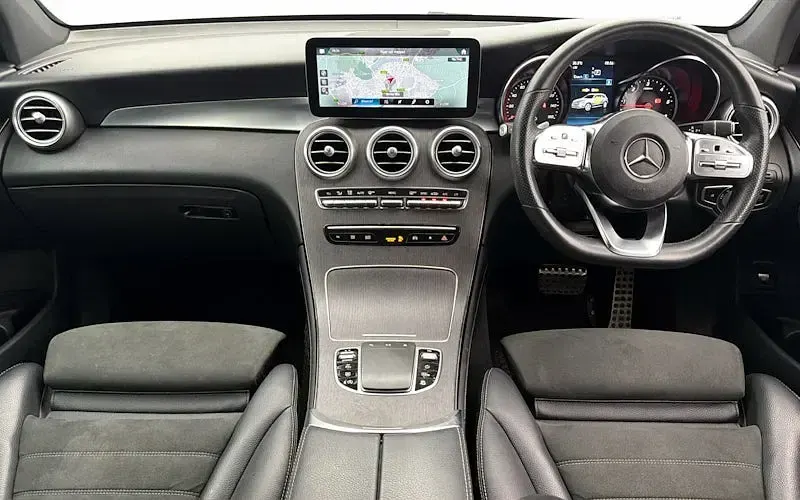 Used Mercedes GLC220 AMG line 194 HP (142 kW) 2020 Black SUV