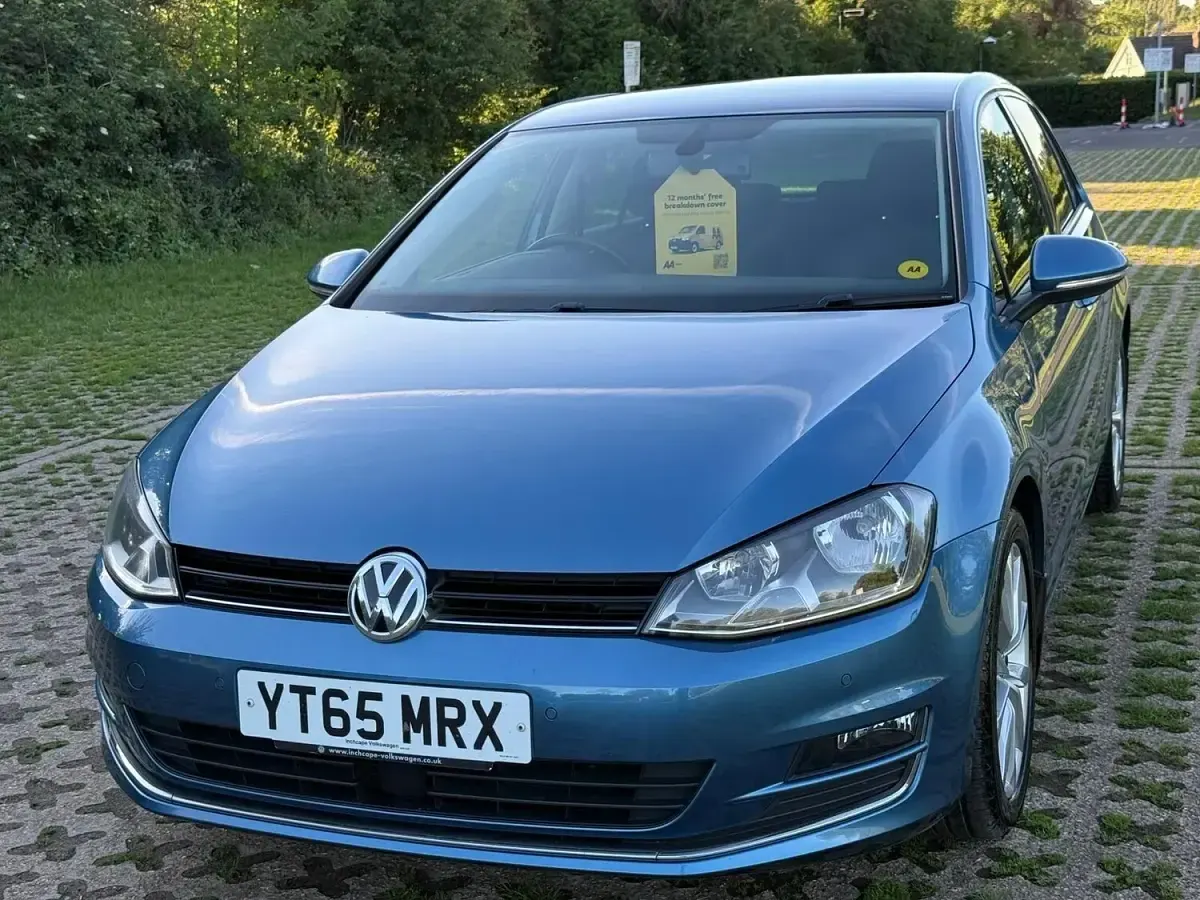 Used VW Golf VII GT 2015 Blue Hatchback
