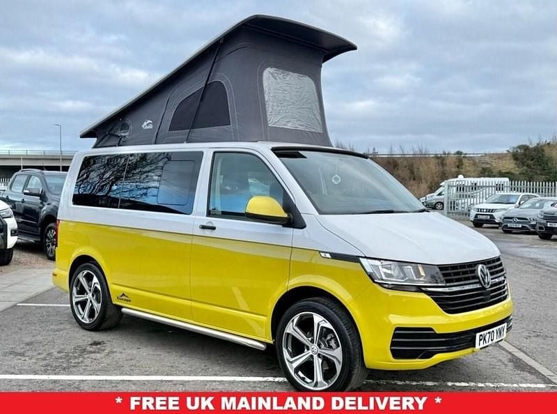 Used VW T6.1 110 HP (80 kW) 2020 White Van