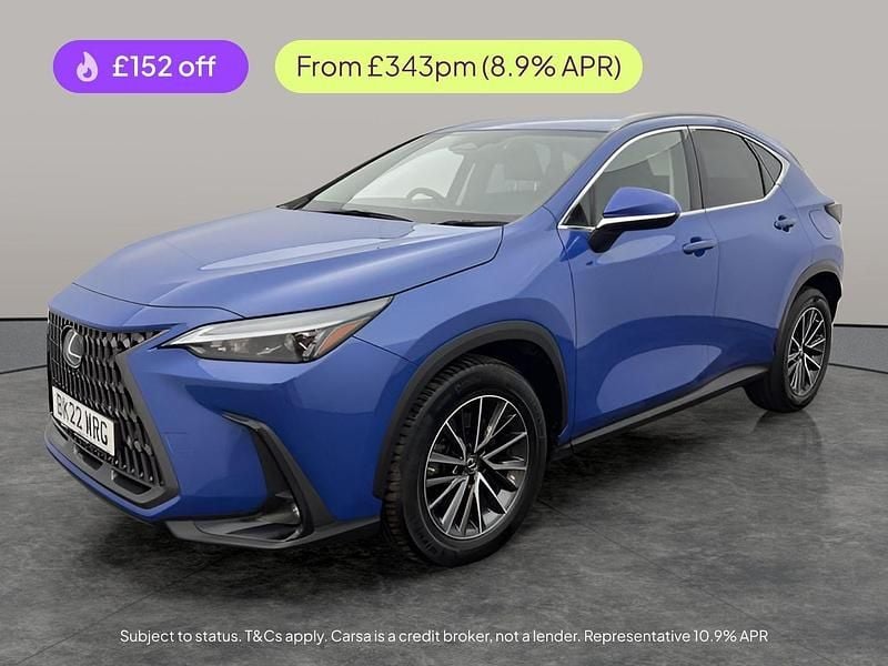 Blue Used 2022 Lexus NX450h+ SUV | £25,260 (Super price) - Image 1/2