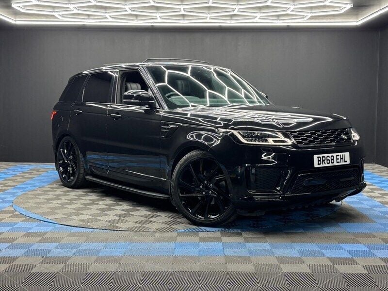 Black Used 2019 Land Rover Range Rover Sport Autobiography Dynamic SUV | £31,490 (Good price) - Image 1/4