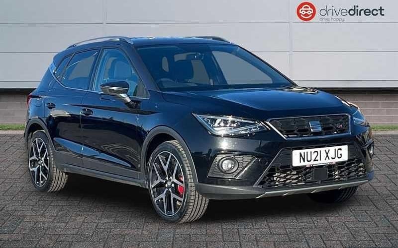 Used Seat Arona FR 110 HP (80 kW) 2021 Black SUV