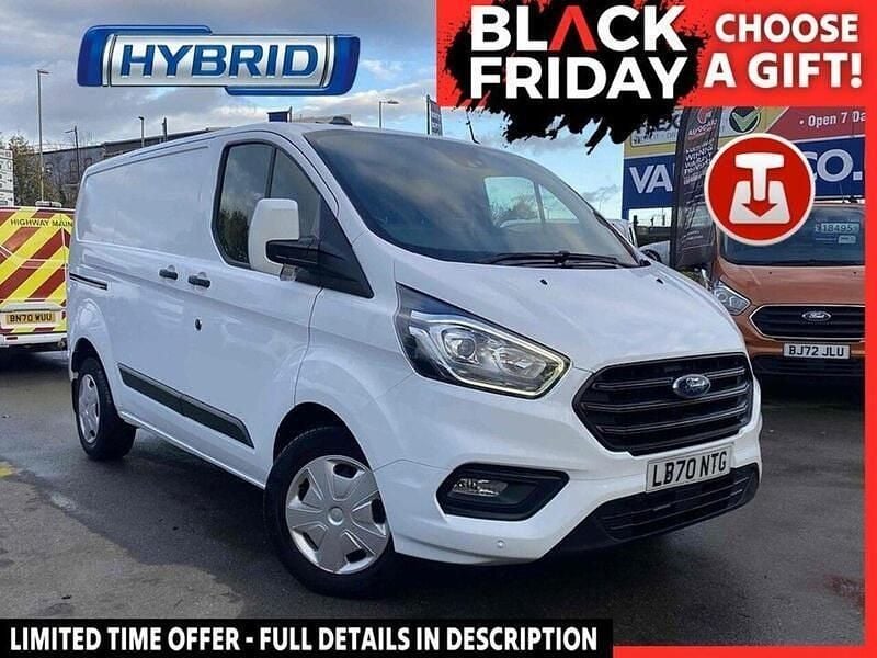 White Used 2021 Ford Transit Custom Trend Van | £14,995 (Fair price) - Image 1/4