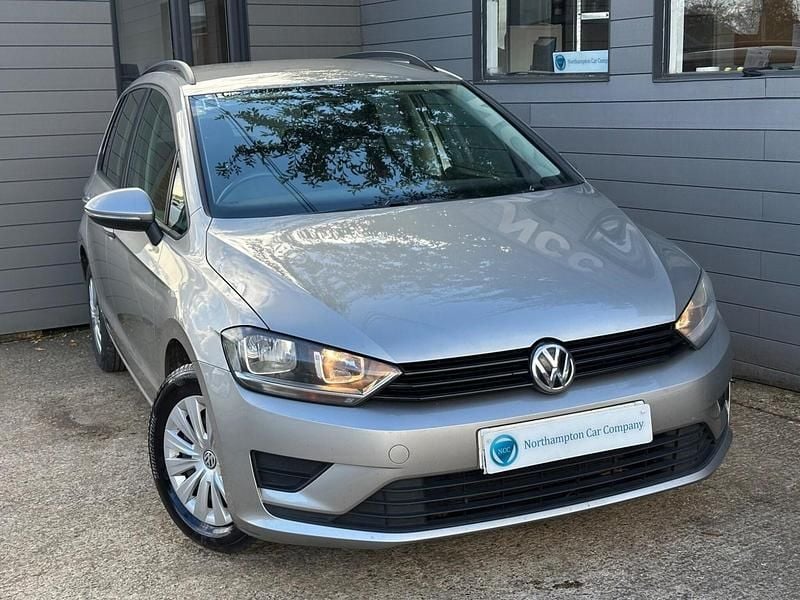 Silver Used 2014 VW Golf Sportsvan S MPV | £4,495 (Fair price) - Image 1/4