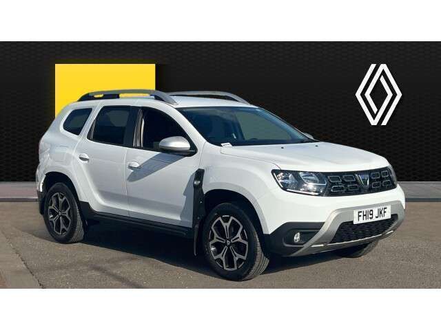 White Used 2019 Dacia Duster Prestige SUV | £9,642 (Fair price) - Image 1/4