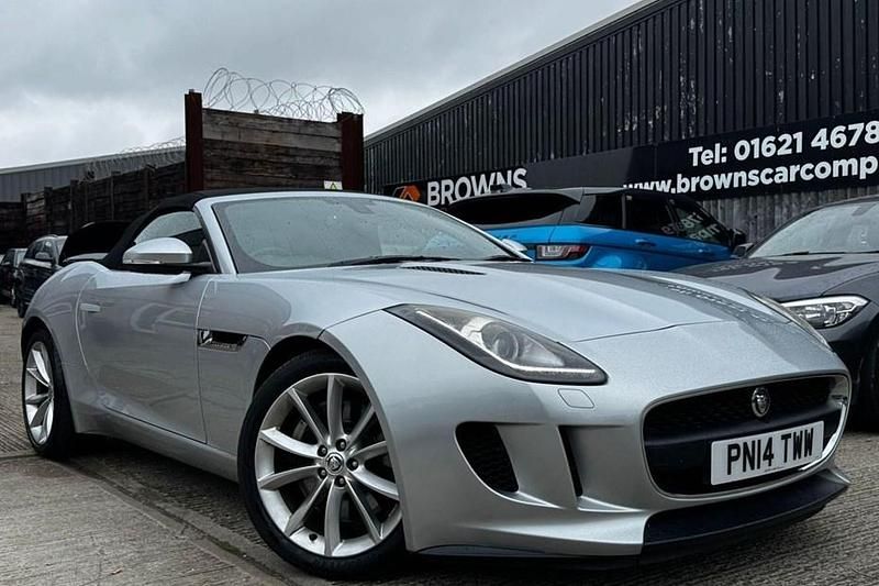Silver Used 2014 Jaguar F-Type R Cabriolet | £22,000 (Fair price) - Image 1/1
