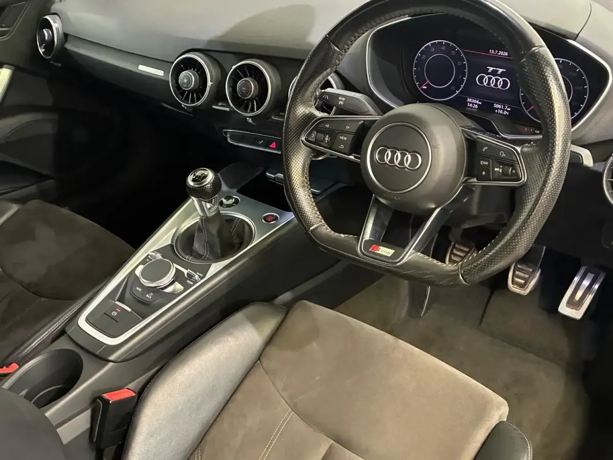 Used Audi TT S-Line 230 HP (169 kW) 2016 Blue Coupe