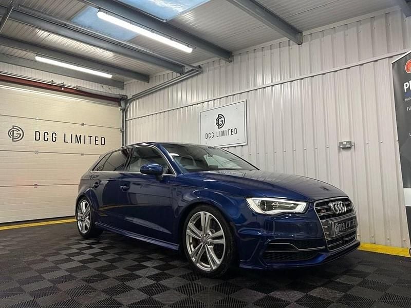 Blue Used 2015 Audi S3 Sportback Design Hatchback | £15,495 (Fair price) - Image 1/2
