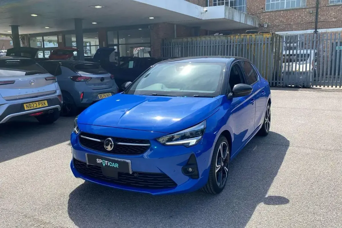 Used Vauxhall Corsa Ultimate 130 HP (95 kW) 2023 Blue Hatchback