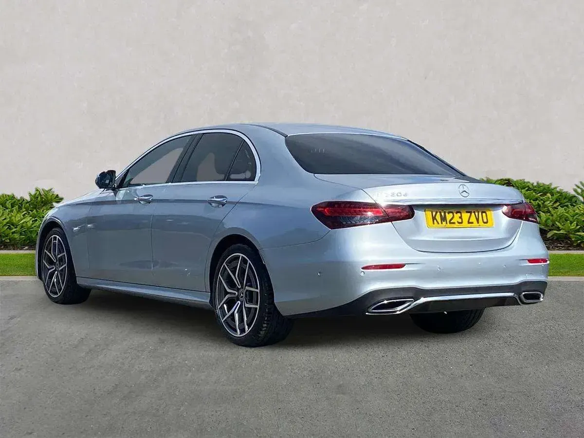 Used Mercedes E200 AMG Line Premium 2023 Silver Sedan