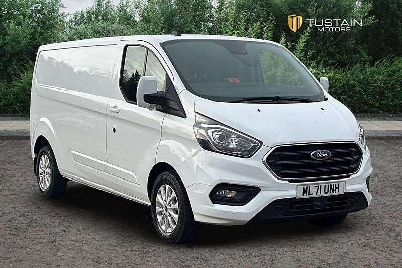 White Used 2021 Ford Transit Custom Limited Van | £18,499 (Expensive) - Image 1/4