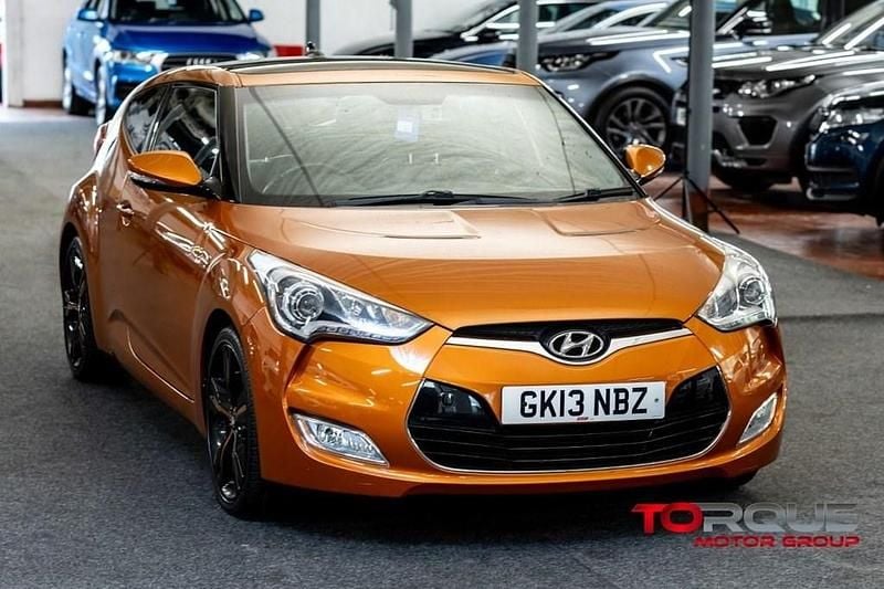Used Hyundai Veloster Sport 140 HP (102 kW) 2013 Orange Hatchback