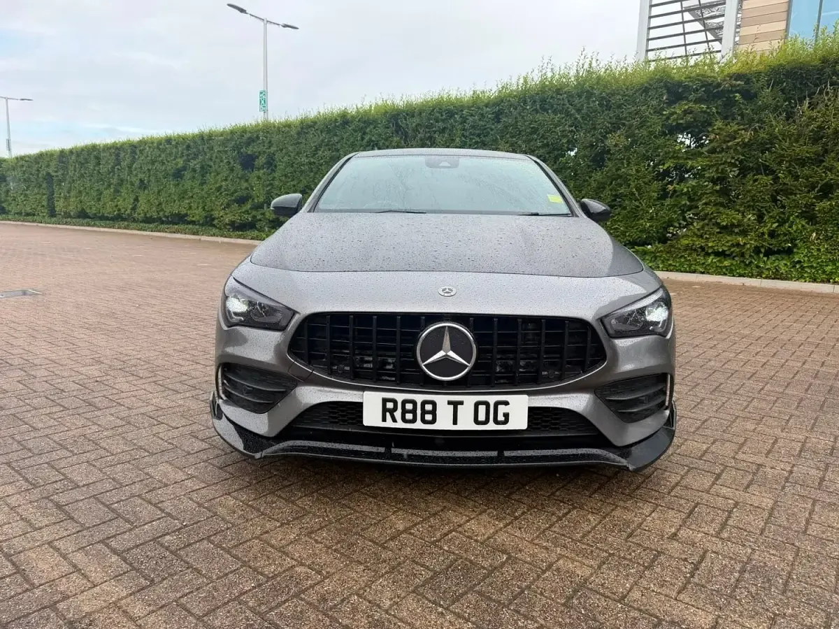 Used Mercedes CLA180 AMG line 136 HP (100 kW) 2019 Grey Sedan