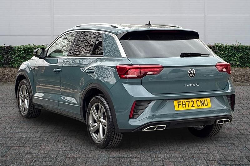 Used VW T-Roc R-line 150 HP (110 kW) 2023 Blue SUV