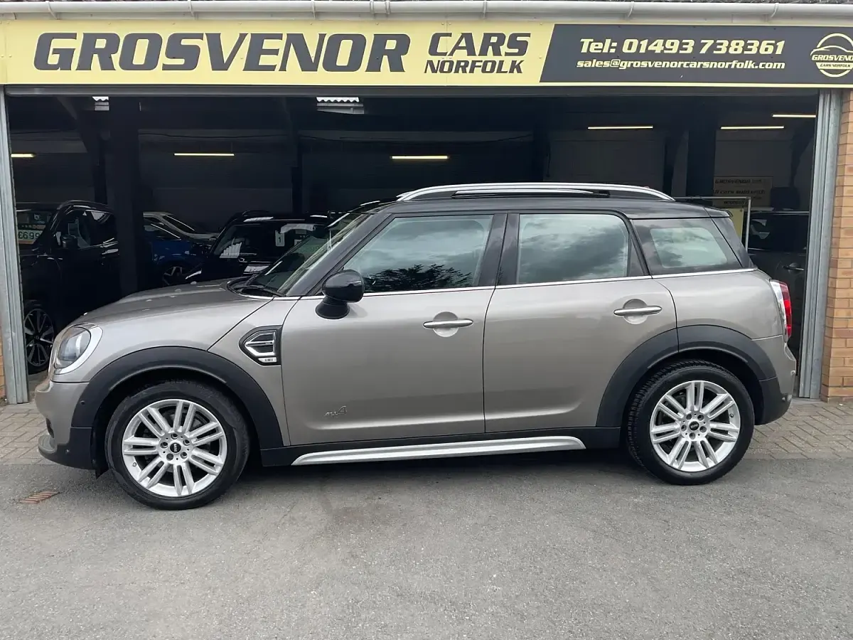 Used Mini Cooper D Countryman Exclusive 150 HP (110 kW) 2019 Silver SUV