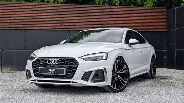 White Used 2020 Audi A5 Sportback S-Line Hatchback | £22,250 (Fair price) - Image 1/4