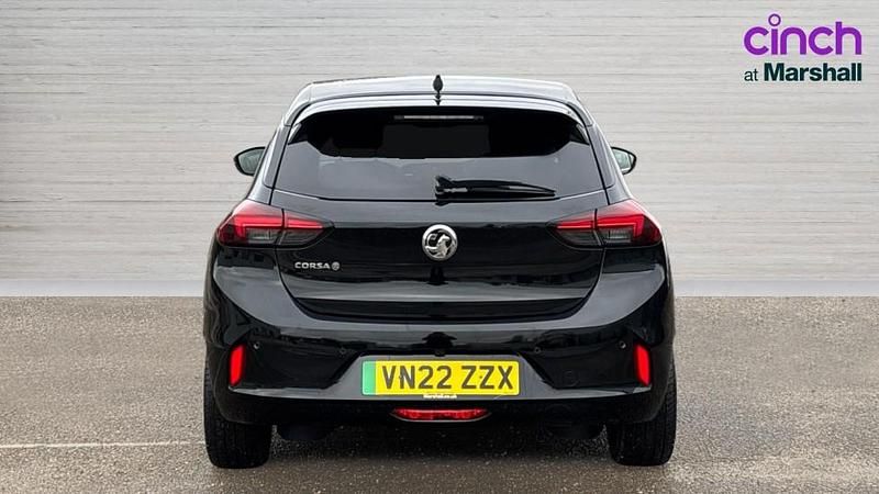 Used Vauxhall Corsa-e Elite 100 kW (136 HP) 2022 Black Hatchback