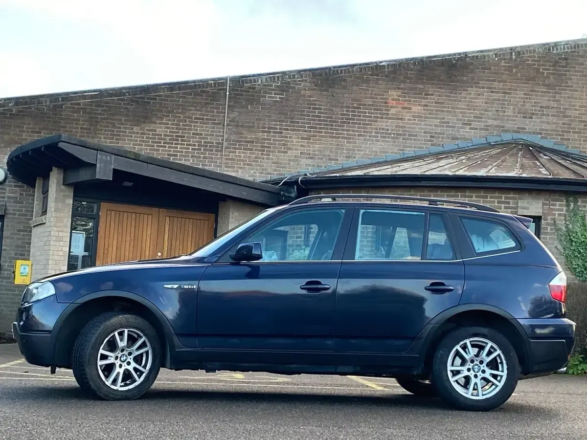 Used BMW X3 2007 Blue SUV