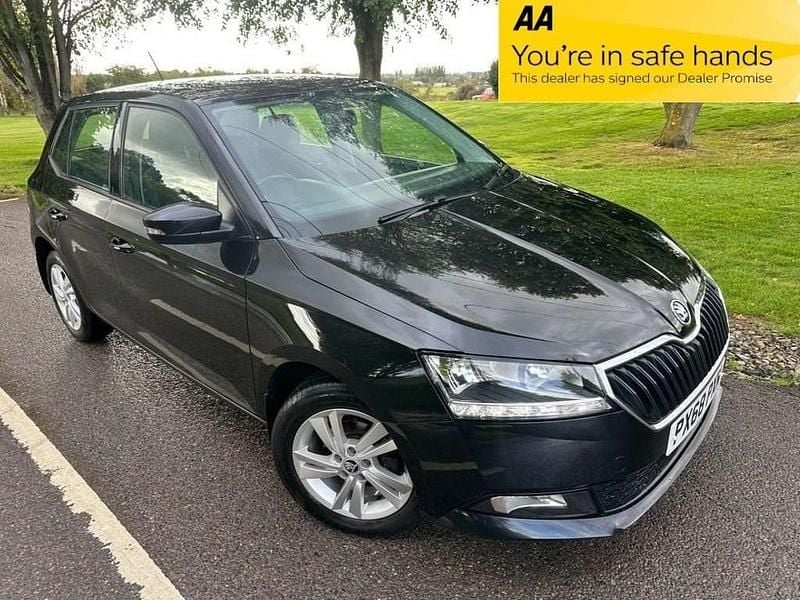 Black Used 2018 Skoda Fabia SE Hatchback | £6,595 (Fair price) - Image 1/4
