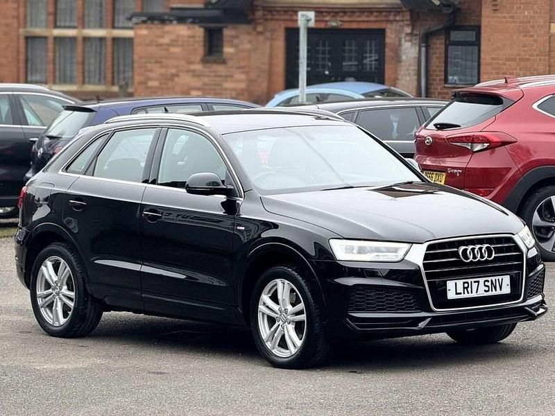 Used Audi Q3 S-Line 150 HP (110 kW) 2017 Black SUV