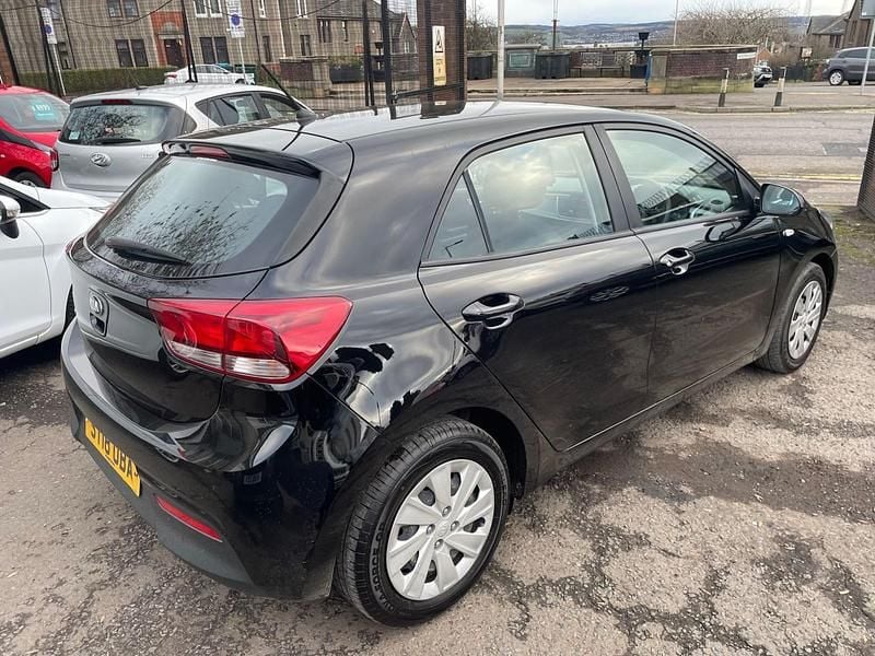 Used Kia Rio 83 HP (61 kW) 2018 Black Hatchback