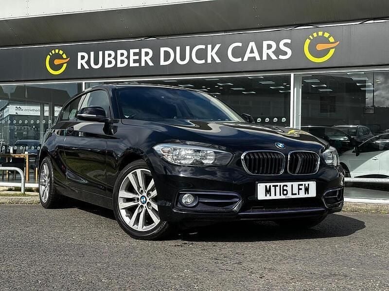 Used BMW 118 Sport Line 2016 Black Hatchback