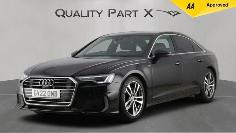 Used Audi A6 S-Line 204 HP (150 kW) 2022 Black Sedan