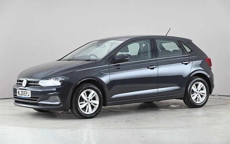 Usado VW Polo SE 95 HP (69 kW) 2020 Cinzento Citadino