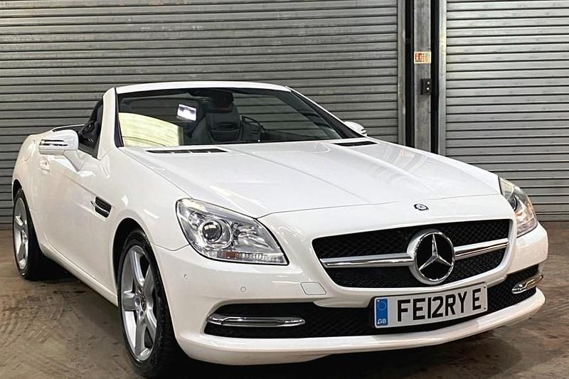 White Used 2014 Mercedes SLK250 Cabriolet | £10,950 (A bit pricey) - Image 1/1
