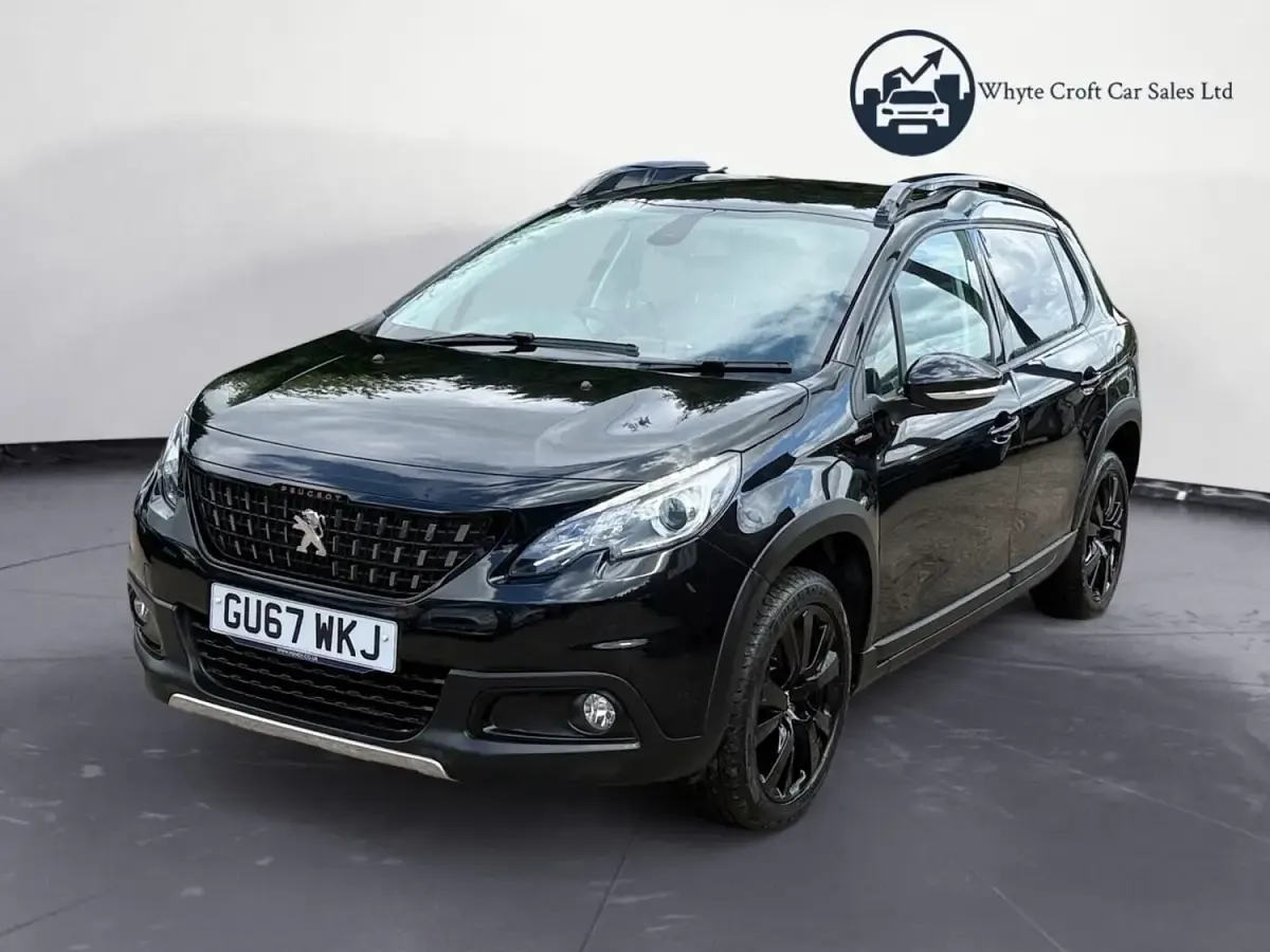 Begagnad Peugeot 2008 GT-line 2018 Svart SUV