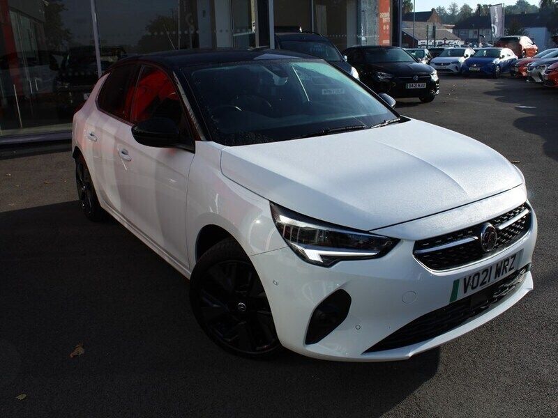 Used Vauxhall Corsa-e Elite 100 kW (136 HP) 2021 White Hatchback