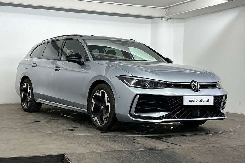 Silver Used 2024 VW Passat R-line Estate | £31,795 - Image 1/4