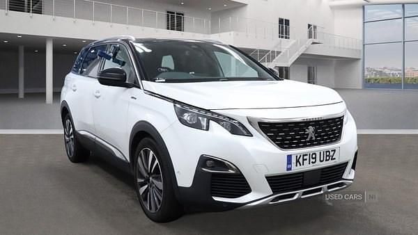 Used Peugeot 5008 Premium 2019 White Hatchback