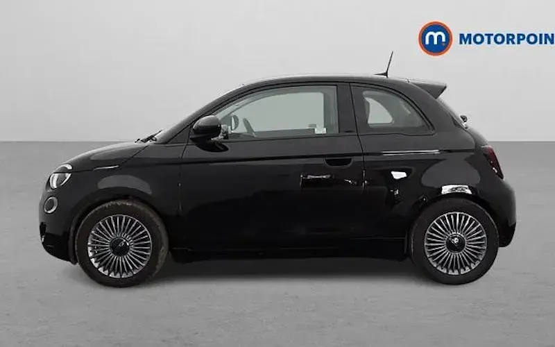 Used Fiat 500e Passion 86 kW (118 HP) 2021 Black Hatchback