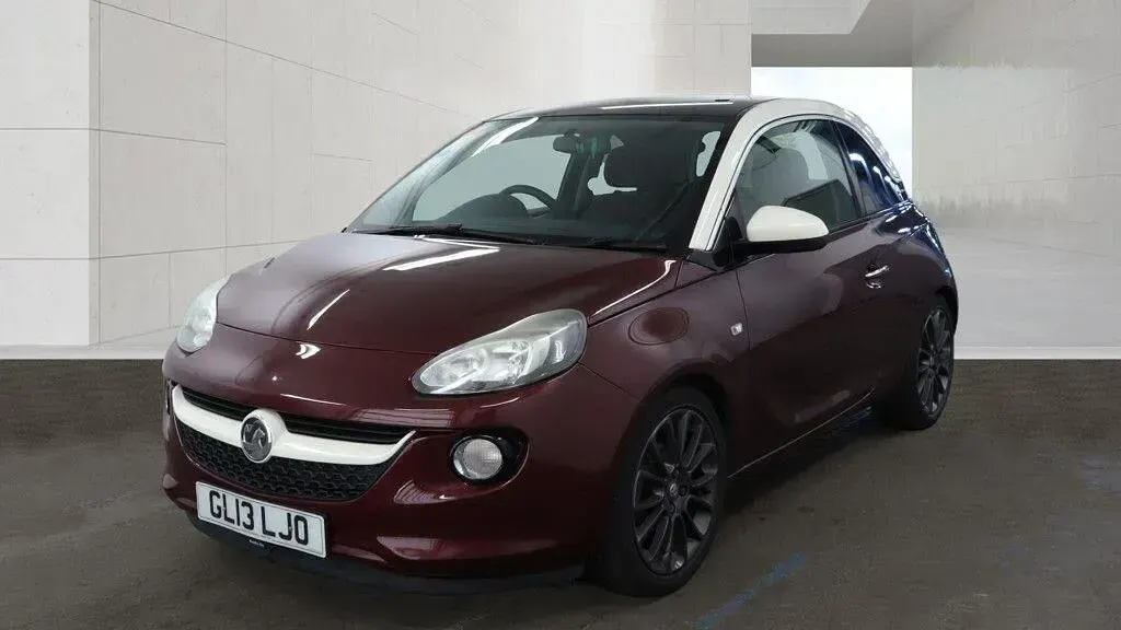 Used Vauxhall Adam Jam 87 HP (63 kW) 2013 Red Hatchback