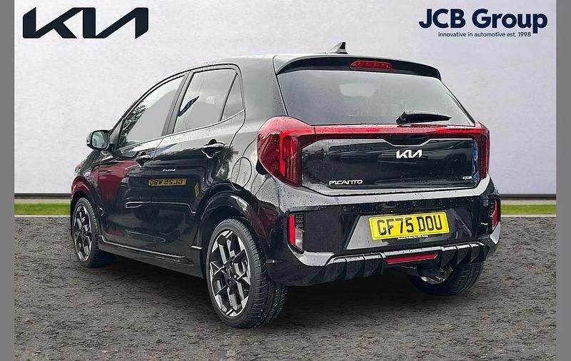 New Kia Picanto GT-Line S 69 HP (50 kW) 2025 Black Hatchback