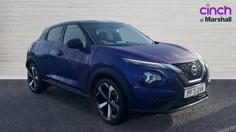 Used Nissan Juke Tekna 114 HP (83 kW) 2021 Blue SUV