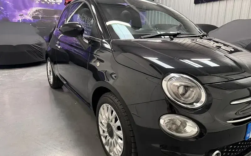 Used Fiat 500C Lounge 86 HP (63 kW) 2019 Black Cabriolet