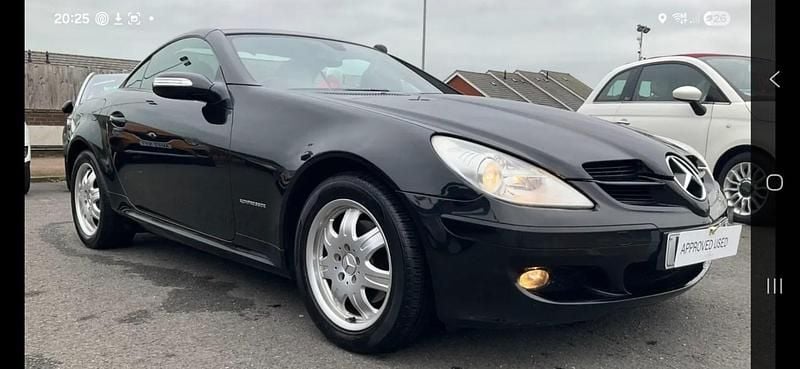 Used Mercedes SLK200 2004 Black Cabriolet
