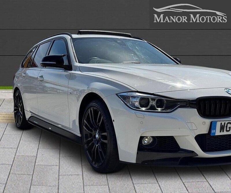 White Used 2015 BMW 335 M Sport Estate | £18,500 (Expensive) - Image 1/4