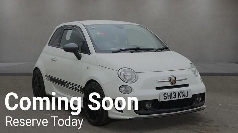 Used Abarth 500 135 HP (99 kW) 2013 White Hatchback