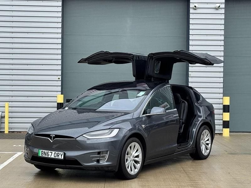 Silver Used 2017 Tesla Model X SUV | £14,995 (Fair price) - Image 1/4