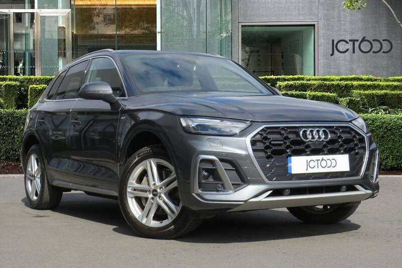 Grey Used 2021 Audi Q5 S-Line SUV | £30,950 (Fair price) - Image 1/4