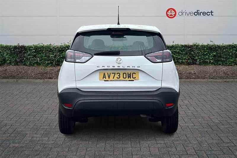 Used Vauxhall Crossland Design Edition 110 HP (80 kW) 2023 White SUV