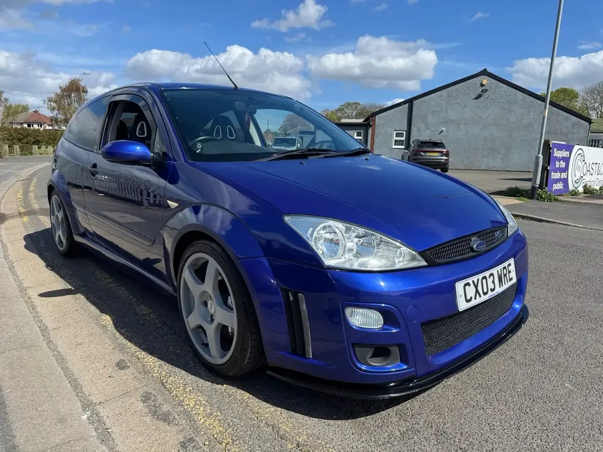 Used Ford Focus RS 2003 Blue Hatchback