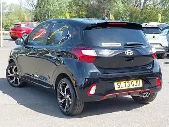 Used Hyundai i10 N Line 100 HP (73 kW) 2023 Black Hatchback