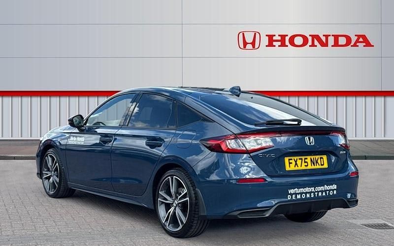 Used Honda Civic Advance 143 HP (105 kW) 2025 Blue Hatchback
