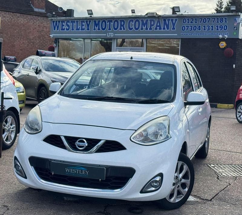 Used Nissan Micra Acenta 2013 White Hatchback