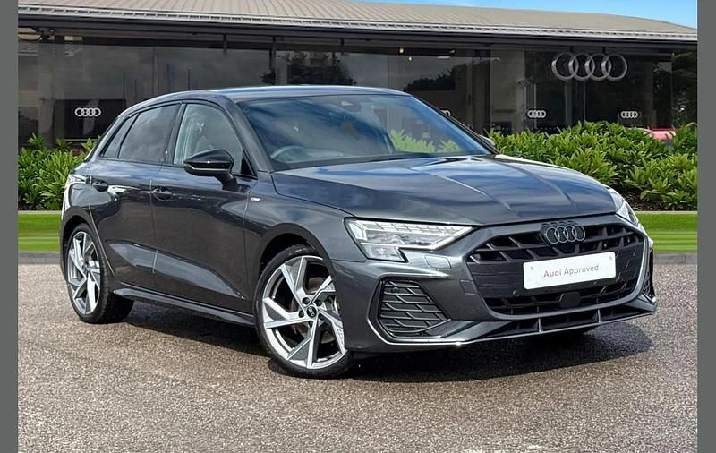 Grey Used 2025 Audi A3 Black Edition Hatchback | £30,590 (Expensive) - Image 1/4